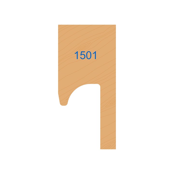 TC Finger Draw Pull Head 1501 Profile