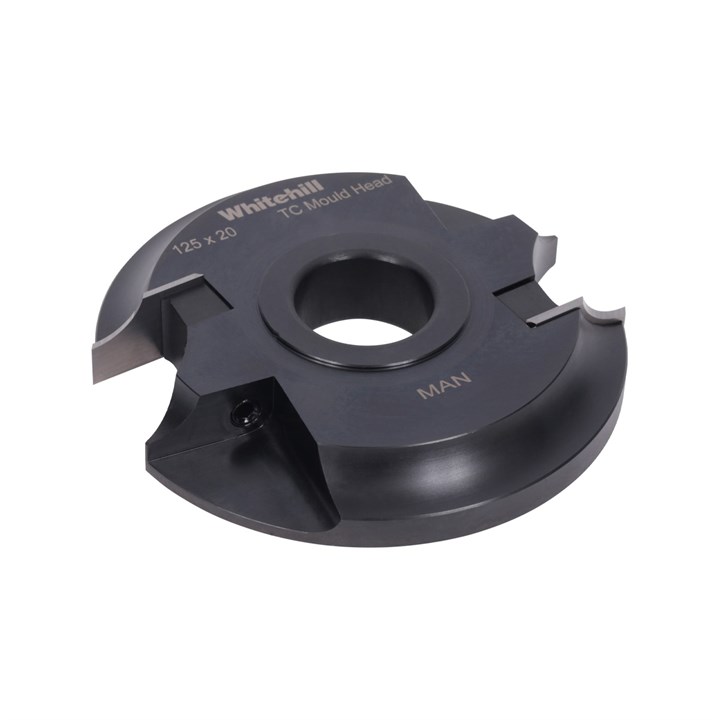 125 x 20 mm TC Tip Ovolo Open Radius Mould Head