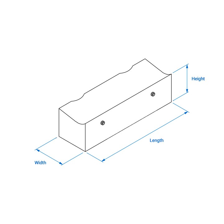 Jaw 38 x 12.5mm (for Lockmitre Head)