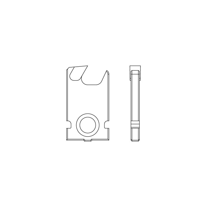 36 x 20 x 6 mm MAN Long Groover
with Location Notch