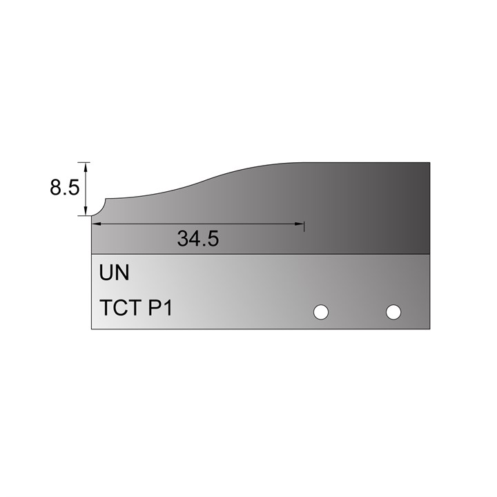 UN Panel Profile Cutter P1 TCT