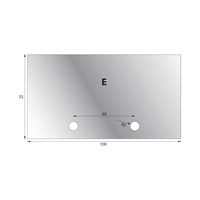 100 x 55 x 6 mm E Blank HSS