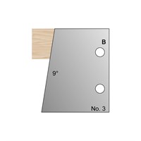9 Degrees Bevel Profile Cutter in HSS - 3