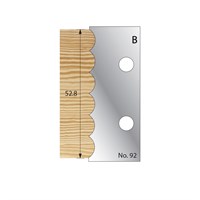 52.8mm Reeding Profile Cutter in HSS - 92