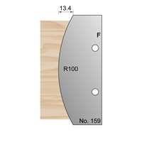 R100 Radius Profile Cutter in HSS - 159