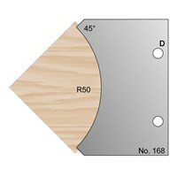 R50 Radius Profile Cutter in HSS - 168
