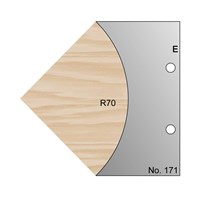 R70 Concave Profile Cutter in HSS - 171