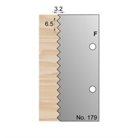 6.5 x 3.2 Glue Joint Profile Cutter in HSS - 179