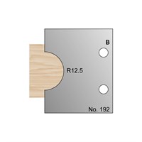 25mm Dia (R12.5) Nosing Profile Cutter in HSS - 192