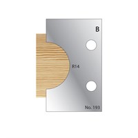 28mm Dia (R14) Nosing Profile Cutter in HSS - 193
