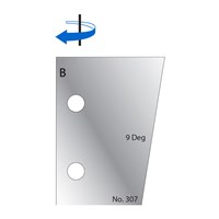 9 Degrees Scribe Cutter in HSS - 307