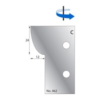 24 x 12mm Scribe Cutter in HSS - 462