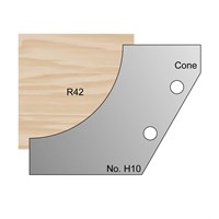 R42 Concave Cone Profile Cutter in HSS - H10