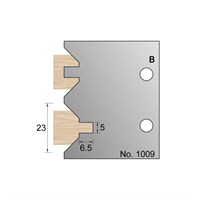 5 x 6.5mm TG & V Profile Cutter in HSS - 1009