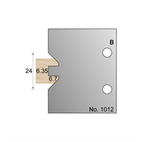 24mm T & G Profile Cutter in HSS - 1012