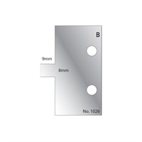 8 x 9mm T & G Profile Cutter in HSS - 1026