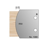R50 Convex Profile Cutter in HSS - 1068