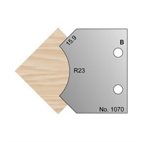 R23 Radius Profile Cutter in HSS - 1070