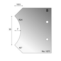 R24 Radius Profile Cutter in HSS - 1071