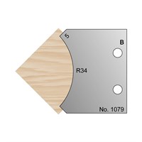 R34 Radius Profile Cutter in HSS - 1079