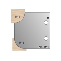 R16 Ovolo Profile Cutter in HSS - 1111