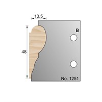 48mm Picture Frame Profile Cutter in HSS - 1251