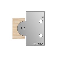 R12 Radius Ovolo Profile Cutter in HSS - 1261
