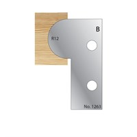 R12 Radius Ovolo Profile Cutter in HSS - 1263