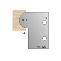 R12 Radius Ovolo Profile Cutter in HSS - 1263