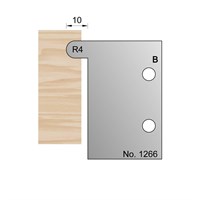 10mm (R4) Drip and Groove Profile Cutter in HSS - 1266