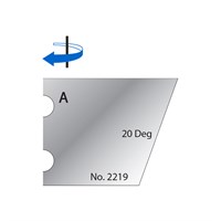 20 Degrees Scribe Cutter in HSS - 2219