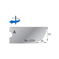 14 x 10mm Scribe Cutter in HSS - 2239