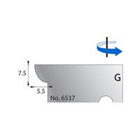 7.5 x 5.5mm Scribe Cutter in HSS - 6537