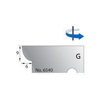 9 x 6mm Scribe Cutter in HSS - 6540