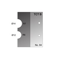 12mm & 14mm Dia Nosing Profile Cutter in TCT - 84