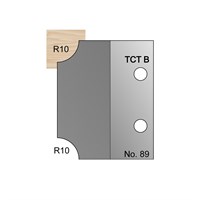 R10 Ovolo Profile Cutter in TCT - 89