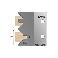 5 x 6.5mm TG & V Profile Cutter in TCT - 1009