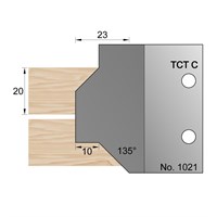 Corner Glue Joint Profile Cutter in TCT - 1021