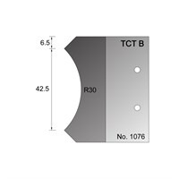 R30 Radius Profile Cutter in TCT - 1076
