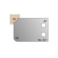 R5 Ovolo Profile Cutter in HSS - 021
