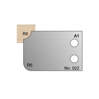 R6 Ovolo Profile Cutter in HSS - 022