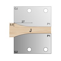 UJ Panel Profile Cutter P1 HSS
