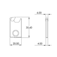 36 x 20 x 4/6 mm MAN Long Groover