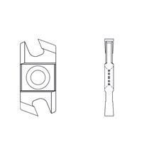 4 mm MAN Groover Tips Omk48017E000