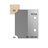 R6 Ovolo Profile Cutter in TCT - 125148