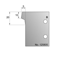 20 x 6.5mm Scribe Profile Cutter in HSS - 125805