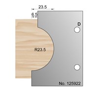 R23.5 Decorative Profile Cutter in HSS - 125922