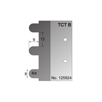 8mm Dia Fluting Profile Cutter in TCT - 125924