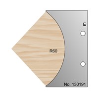 R60 Concave Profile Cutter in HSS - 130191