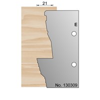 100 x 21mm Weather Bar Profile Cutter - 130309